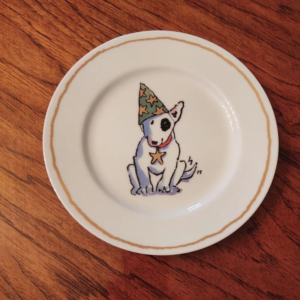 Williams Sonoma Holiday Dessert Plate